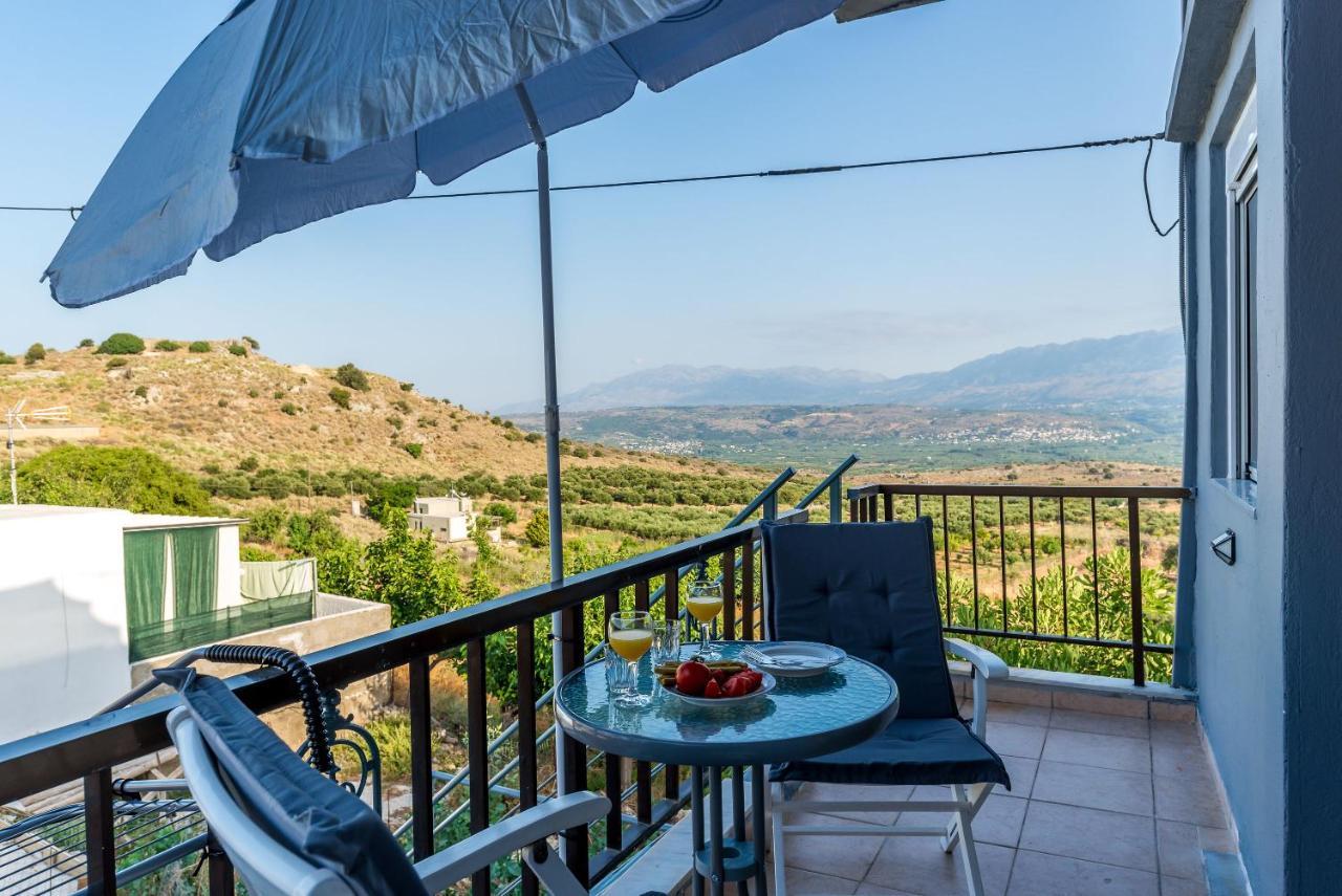 Bella-Maria At Aptera With Mountain And Sea View !! Chania  Exteriör bild