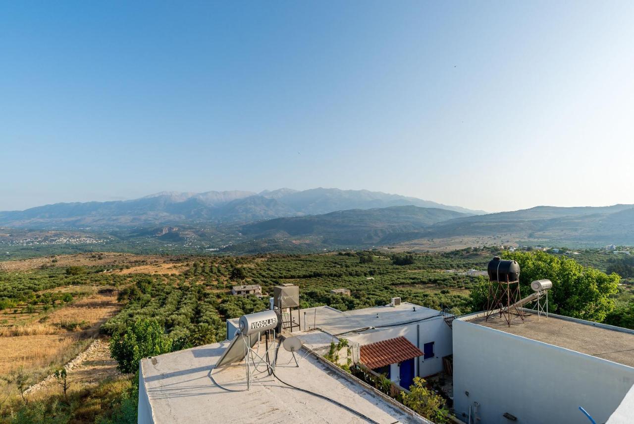 Bella-Maria At Aptera With Mountain And Sea View !! Chania  Exteriör bild